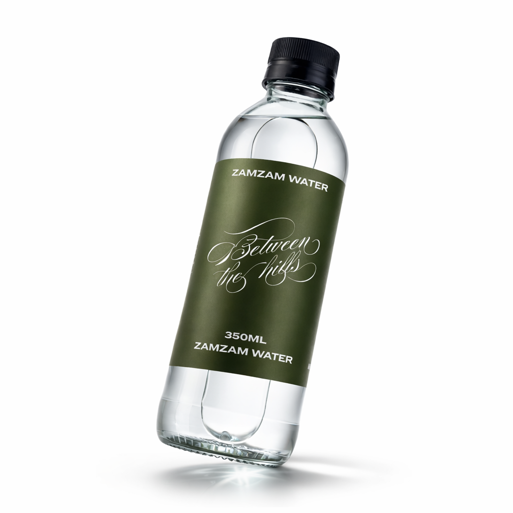 Zamzam water in Glass bottle